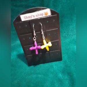 Jumping jacks earrings